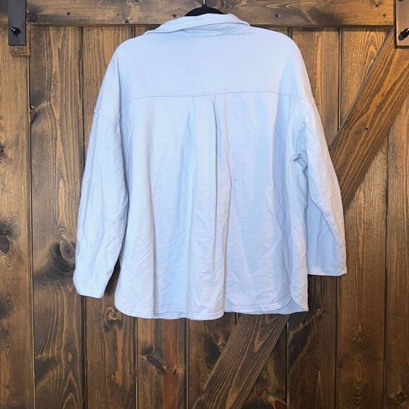 Fantastic Fawn Long Sleeve Quarter Button Shirt - Picture 2 of 4